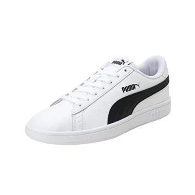 Abbildung von Puma Smash Sneaker low white / black, Größe: 44, black Leder/synthetik