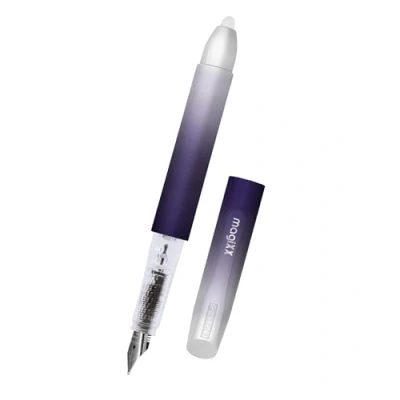 Abbildung von Online Füllhalter magiXX Lavender I Füller mit radierbarer, blauer Tinte inkl. 1 Patrone Schreiben, radieren &amp; korrigieren in einem Füllfederhalter als Geschenk für Schule Uni