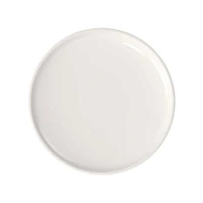 Abbildung von Villeroy &amp; Boch Artesano Original Pizzateller, 32 cm, Teller mit erhöhtem Rand, Premium Porzellan, spülmaschinen , mikrowellengeeignet, weiß