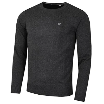 Abbildung von Calvin Klein Herren Baumwolle Sweater Charcoal L