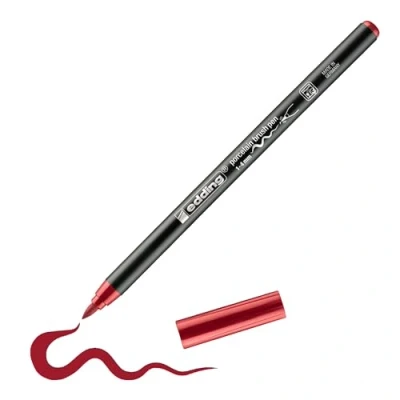 Abbildung von e 4200 porcelain brushpen karmesin