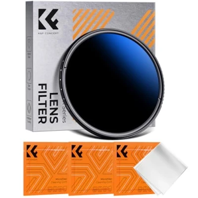 Abbildung von K&amp;F Concept K Serie 67mm ND Filter Slim Variabler Graufilter ND2 400 (1 9 Stop) Neutral