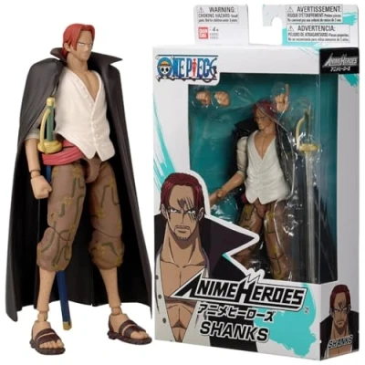 Abbildung von BANDAI Anime Heroes One Piece Figur Shanks 17 cm 36935
