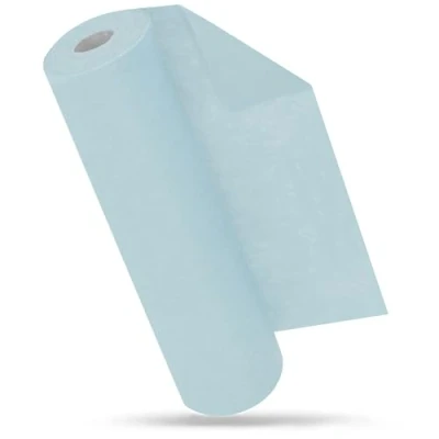 Abbildung von MODERNO Vlies Tischläufer Hell Blau, Tischband Modern, Outdoor, Tischdeko, Partydeko für Geburtstag, Hochzeit, Festliche Dekoration, 30 cm x 25 m