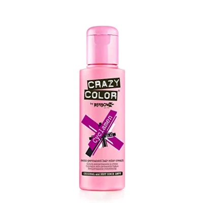 Abbildung von Renbow Crazy Color Semi Permanent Hair Dye cyclamen 41 100 ml, 1er pack (1 x 115 g)