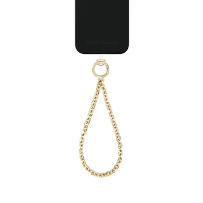 Abbildung von IDEAL OF SWEDEN Handy Schlaufen für die Benutzung ohne Hände, Handgelenkschlaufe, trendige Handyband (Golden)