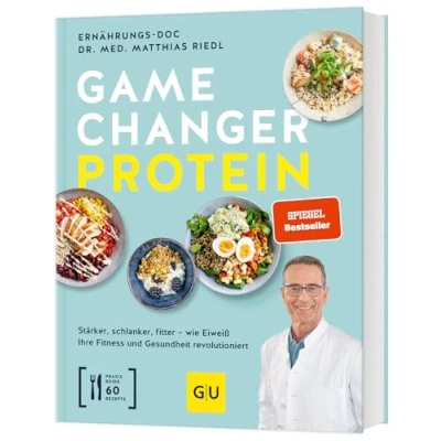 Abbildung von Gamechanger Protein: Stärker, schlanker, fitter wie Eiweiß Ihre Fitness und Gesundheit revolutioniert