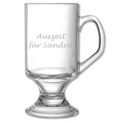 Abbildung von Teeglas mit Gravur Gläser