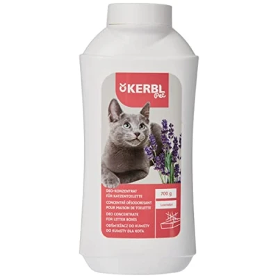 Abbildung von Kerbl Pet Deo Konzentrat 700g für Katzentoilette, Lavendel