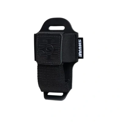 Abbildung von Shure by Gator Wireless Series; Tasche für Premium Taschensender aus schwarzem Leder; (SH BODYPACK PBK L)