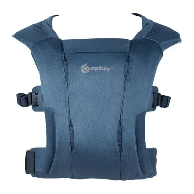 Abbildung von Ergobaby Embrace Soft Air Mesh Babytrage für Neugeborene ab Geburt, 2 Positionen Bauchtrage Baby Tragetasche Ergonomisch, Blue