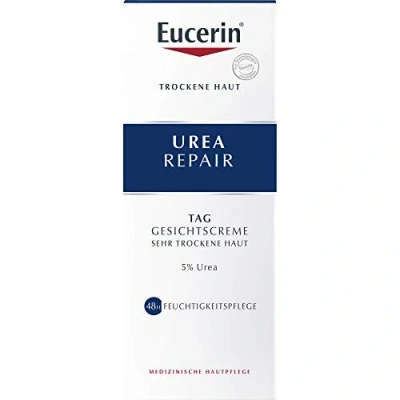 Abbildung von Eucerin Urea Repair Tag Gesichtscreme für sehr trockene Haut, 50 ml Creme