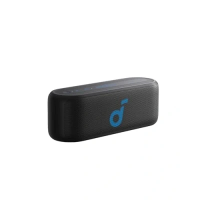 Abbildung von soundcore Select 2S, tragbarer Bluetooth Lautsprecher mit 20W Stereo Sound, BassUp™ Technologie, 16h Wiedergabe, drahtloses Pairing und IPX7 Wasserschutz fürs Wandern Outdoor Abenteuer