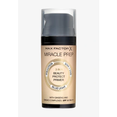 Abbildung von Max Factor Miracle PREP 3IN1 Beauty Protect Primer Primer, Damen, Größe: 30 ml, Weiß