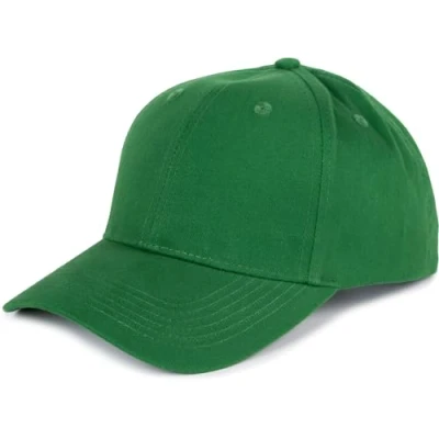 Abbildung von styleBREAKER Unisex Baseball Cap mit gebürsteter Oberfläche, 6 Panel Einfarbig, Basecap Klettverschluss verstellbar 04023018, Farbe:Tannengrün