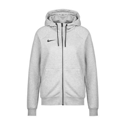 Abbildung von Nike Damen Nk Flc Park20 Fz Hoodie Sweatshirts, Dk Grey Heather/Black/Black, L EU