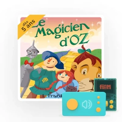 Abbildung von Lunii Le Magicien d&#039;Oz Set Interaktives Audiobuch ab 5 Jahren, um auf Meine Fabrik in Geschichten zu hören