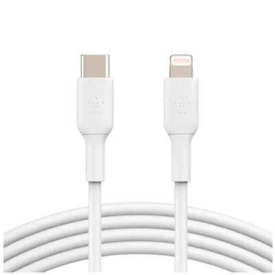 Abbildung von Belkin Boost Charge Lightning USB C Kabel 1 Meter Weiß