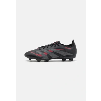 Abbildung von adidas Performance Predator League FG/MG Fußballschuh Nocken, Herren, Größe: 39 1/3, Core black/grey four/lucid red Schuhe