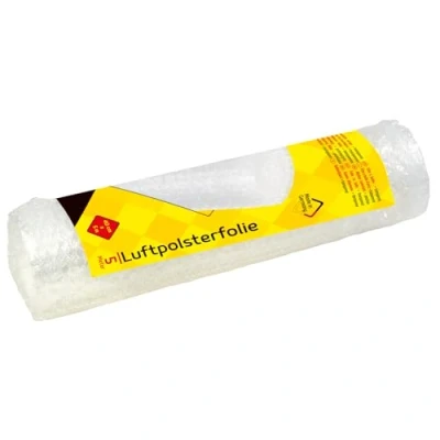 Abbildung von Idena 10339 Luftpolsterfolie für Versand, Verpackung und Umzug, 40 cm x 5 m auf Rolle, 70 µ, transparent, 1 Stück