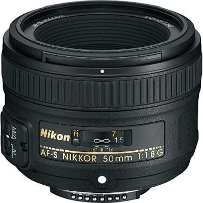 Abbildung von Nikon 2199 AF S NIKKOR 50 mm 1:1,8G Objektiv (58mm Filtergewinde)