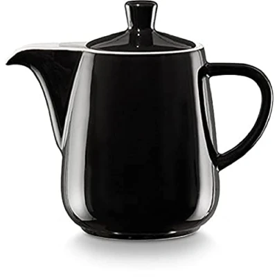 Abbildung von Melitta Porzellan Kaffeekanne, 0,6l, schwarz