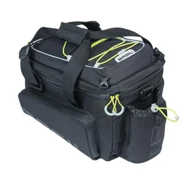 Abbildung von Basil 2179244910 Gepäckträgertasche, Schwarz Lime, 9 36 liter