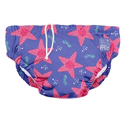 Abbildung von Bambino Mio, revolutionäre wiederverwendbare Schwimmwindel für Babys und Kleinkinder, Jungen Mädchen, Supernova Stern, S (