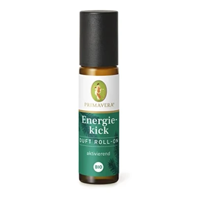 Abbildung von PRIMAVERA Duft Roll On Energiekick bio 10 ml Douglasfichte, Weißtanne und Grapefruit Aromaöl, Duftöl, Aromatherapie für unterwegs aktivierend vegan