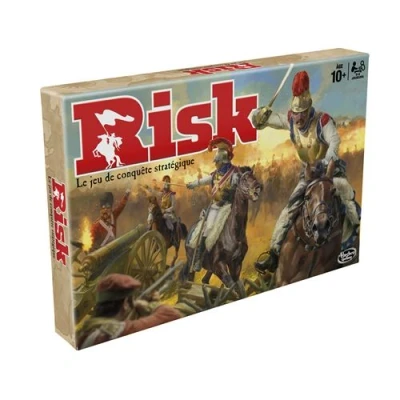 Abbildung von Hasbro Gaming B7404 Risk Gesellschaftsspiel Brettspiel und Strategiespiel, Mehrfarbig, L