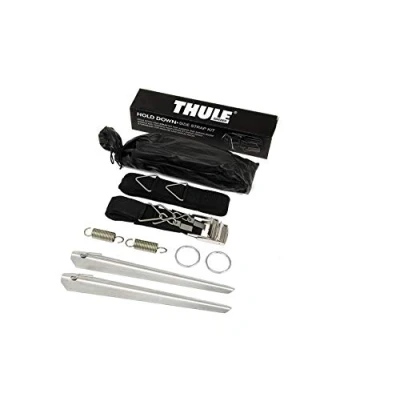 Abbildung von Thule Sturmverspannung Hold Down Side Strap Kit, Schwarz, kompatible mit Caravan