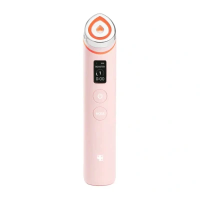 Abbildung von Medicube Age R Booster Pro Pink 6 in 1 Echtglas Glow Beauty Massagegerät Looking Glass Skin Koreanische Hautpflege