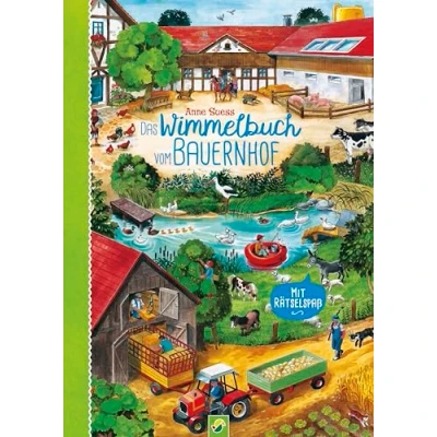 Abbildung von Das Wimmelbuch vom Bauernhof: Mit Rätselspaß für Kinder ab 2 Jahren (Wimmelbücher)