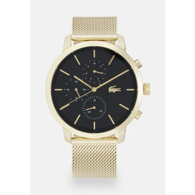 Abbildung von Lacoste Replay Uhr goldcoloured/black, Herren, Größe: One Size, Gold coloured/black
