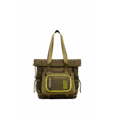 Abbildung von Desigual Tagesrucksack, Damen, Größe: One Size, Green