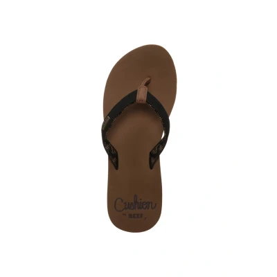 Abbildung von Reef Damen Cushion Sands Sandale, Schwarz Braun, 37.5 EU