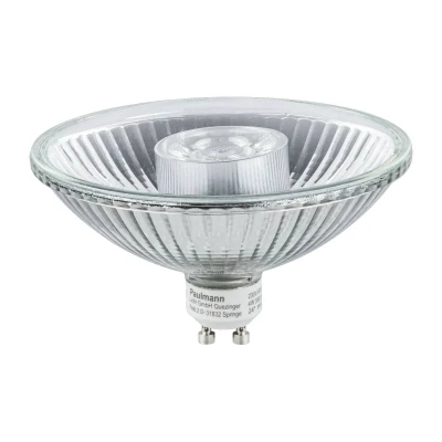 Abbildung von Paulmann 28901 LED Lampe Reflektor QPAR111 6,5 W dimmbar Warmweiß Silber Leuchtmittel Beleuchtungssystem 2700 K GU10