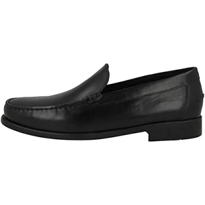 Abbildung von Geox Slipper, Herren, Größe: 43.5, Black Schuhe