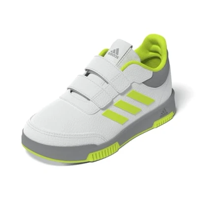 Abbildung von adidas Performance Tensaur Sport 2.0 Unisex Trainingsschuh für Kinder, Größe: 30, White/lucid lemon/grey three Schuhe