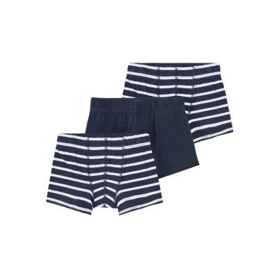 Abbildung von Name it Nkmtights 3 PACK Panties für Kinder, Größe: 158/164, Dark sapphire