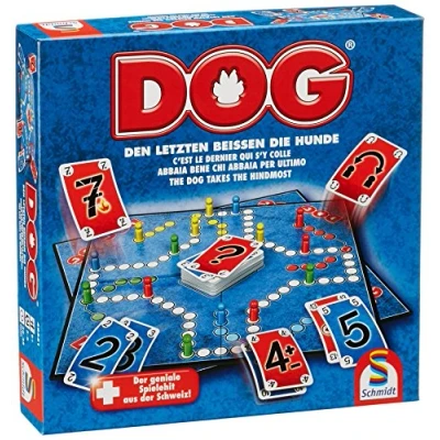 Abbildung von Schmidt Spiele 49331 DOG, Den Letzten beissen die Hunde, Familienspiel, FFP Artikel