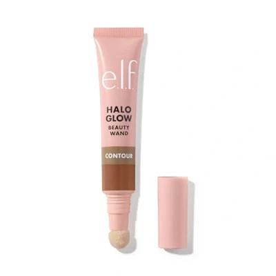 Abbildung von e.l.f. Halo Glow Contour Beauty Wand, Flüssiger Wand Für Einen Natürlich Geformten Look, Aufbaubare Formel, Vegan &amp; Tierversuchsfrei, Deep/Rich, 10 ml