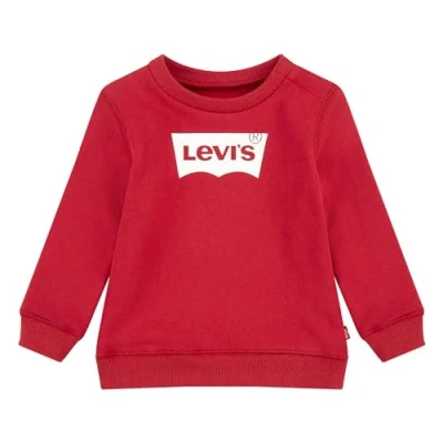 Abbildung von Levi&#039;s Kids Batwing crewneck sweatshirt Baby Jungen Levis Red/White 3 Jahre