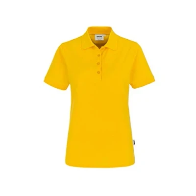 Abbildung von HAKRO Damen Polo Shirt &quot;Classic&quot; 110 sonne Größe: M