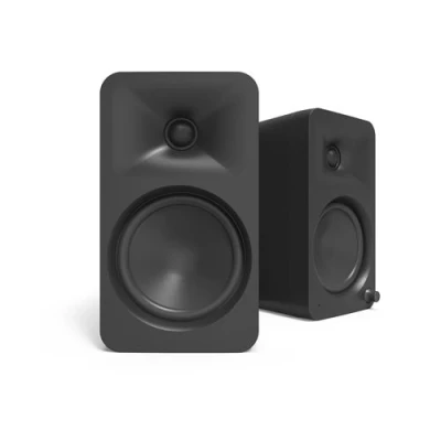 Abbildung von Kanto ORA4 140W Powered Reference Speakers with Bluetooth 5.0 and USB C Input 4 Woofers Bi Amplified Quality Sound Pair Black