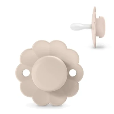 Abbildung von Suavinex, Schnuller für Babys 0/6 Monate, Runder mit physiologischem Silikonsauger SX Pro, Symmetrisch, Superweich und Flexibel, respektiert die orale Entwicklung, Neugeborene, Wonder Mauve