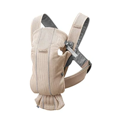 Abbildung von BabyBjörn Babytrage Mini, 3D Netzstoff, Perlmuttrosa