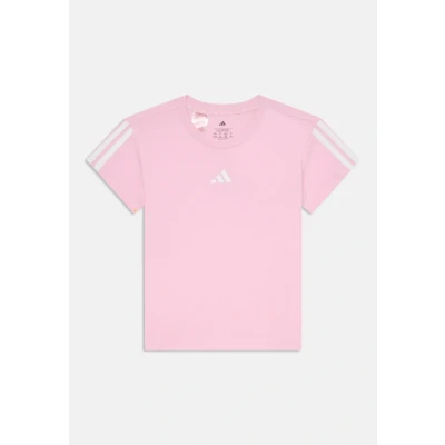 Abbildung von adidas Mädchen Essentials T Shirt, Clear pink/White, 13 14 Years