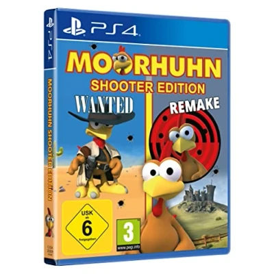Abbildung von Moorhuhn Shooter Edition 2 Games in einem Paket PS4
