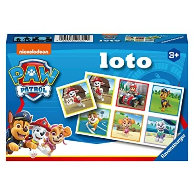 Abbildung von Ravensburger Lernspiel Lotto Paw Patrol EIN erstes Lernspiel, das Beobachten, Assoziation und Auswendiglernen kombiniert Ab 3 Jahren 20741